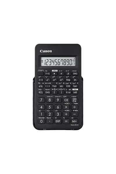 Canon آلة حاسبة علمية سوداء F-605G مكونة من 12 شهرًا