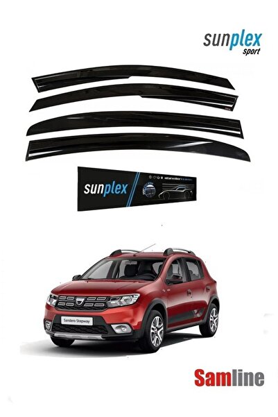 SUNPLEX Dacıa Sandero -Stepway 2018 Modeller için Cam Rüzgarlığı Takımı 4'lü Set