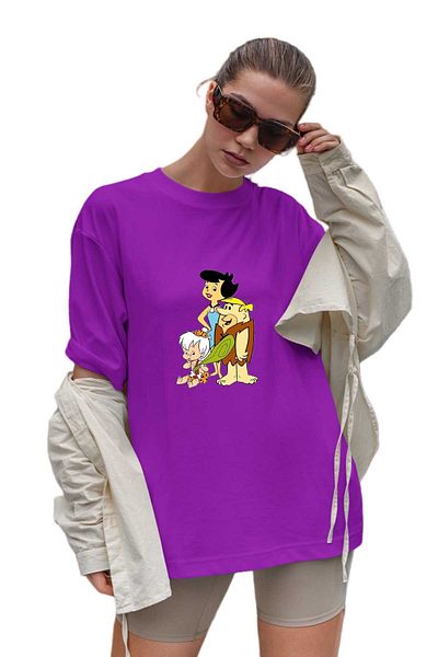 herotasarım Oversize Moloztaş Family T-Shirt - Bll4918