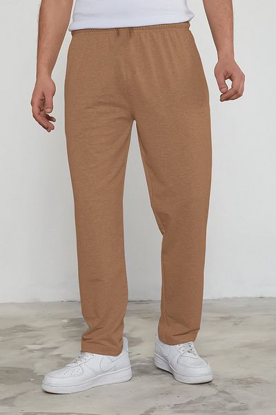 ciwi&life Unisex 2ip Mink πλεκτό ύφασμα χαλαρής κοπής ίσιο παντελόνι