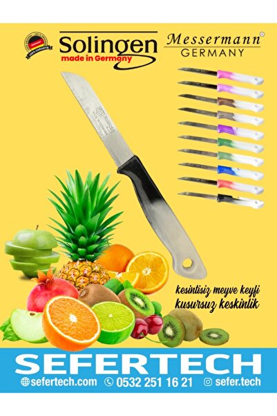messermann germany Solıngen | Dökme Meyve Bıçağı Siyah