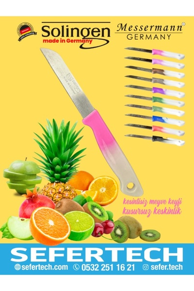 messermann germany Solıngen | Dökme Meyve Bıçağı Pembe