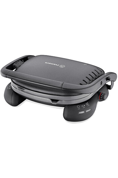 KORKMAZ A324-10 Castron Tost Makinesi Siyah