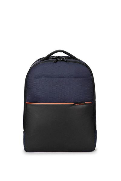 Pierre Cardin Σακίδιο πλάτης Navy Blue Fabric Unisex 01pc001151