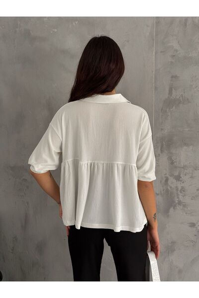 Noa Noa Robe Gather Detailed Shirt