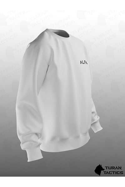 TURAN TACTICS SWEATSHIRT OVERSIZE IMPRIMAT ALFA KURT (UNISEX)