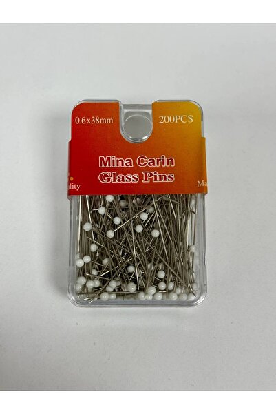 hijabchi Ace pentru eșarfe și șaluri Ace pentru eșarfe de mătase Acul cu cap de sticlă nu se deformează Nu ruginește 200 buc