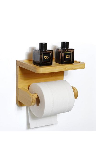 PEGA HOME Θήκη για χαρτί υγείας Bamboo