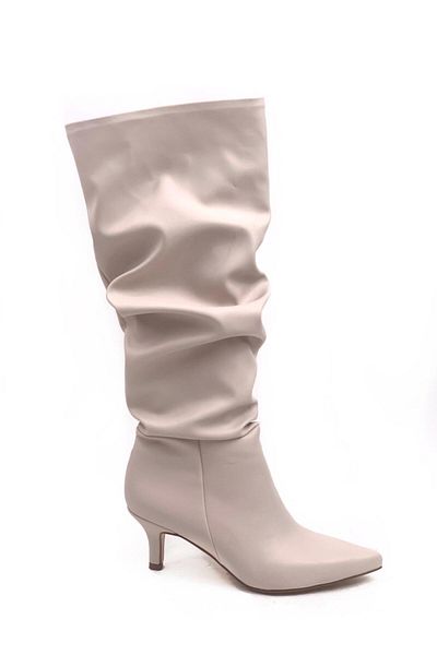 bescobel Verny Women's - Di?z Altı Bellows Almond Heeled Boots