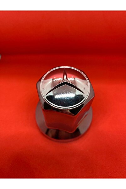BATU MAKİNA MERCEDES UYUMLU BASKLI KROM BİJON KAPAĞI 32 MM 80 ADET
