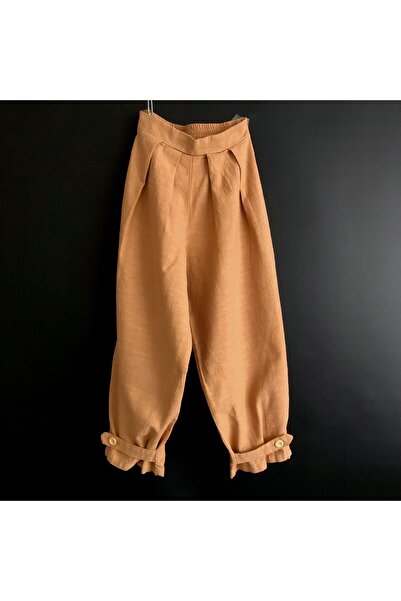 STAR GOGO KİDS KIZ ÇOCUK KETEN TAKIM ELBİSE