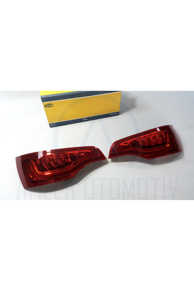 Marelli 2 x AUDİ Q7 4L 07-15 LED STOP LAMBASI SOL-SAĞ TAKIM MARELLİ Uyumlu