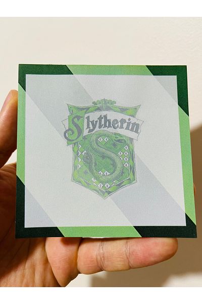 Cuppy Box Slytherin Memo Pad 30 Sheets