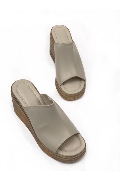 bescobel Women's Pender-beige Orthopedic Sole Slippers-400