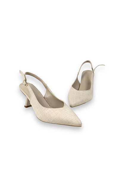 bescobel Women's Pasge TenKot Pointed Toe Heeled Sandals 6 Cm 4114