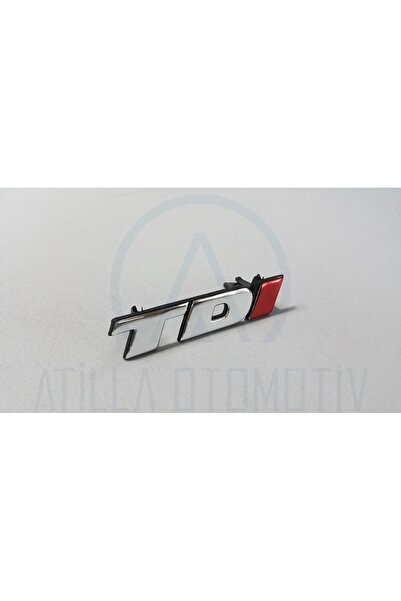 Aftermarket VW TRANSPORTER T4 1990-2003 TDİ ÖN PANJUR YAZISI TEK KIRMIZI