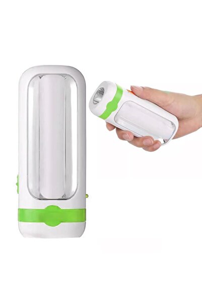 nelerbulurum ŞARJLI FLORASAN 2 KADEMELİ MİNİ EL FENERİ VE KAMP LAMBASI