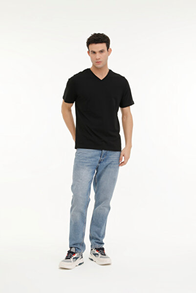 Kinetix M-SN221 BSC T-SHIRT 4FX Μαύρο ανδρικό κοντομάνικο T-shirt