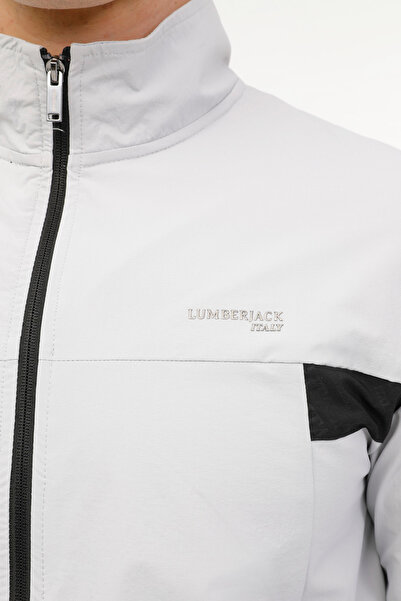 lumberjack ML THEON 18ITL1123 4FX Gray Men's Tracksuit Top