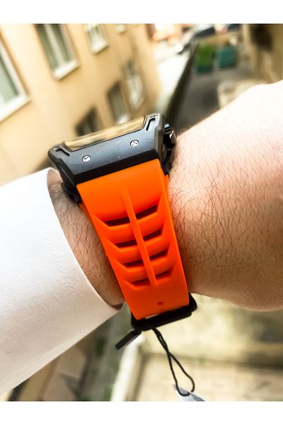 Reward Square steel case silicone band Men wrist watch