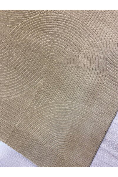 GözdeTicaret İskandinav Modern Desenli Vizon Jel Taban Yolluk (Yıkanabilir)