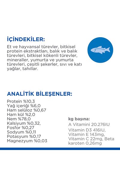 Hill's SCIENCE PLAN Okyanus Balıklı Yavru Kedi Pouch 12X85g