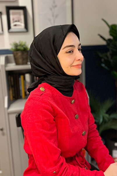 Aker Eșarfă Monogram Checker - Neagră 911