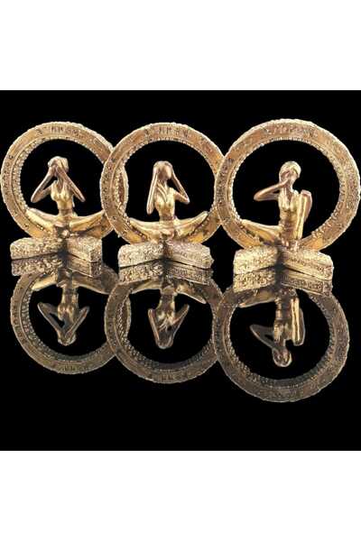 TEVFİK GÜNDAY DEKORASYON Görmedim Duymadım Bilmiyorum Biblo