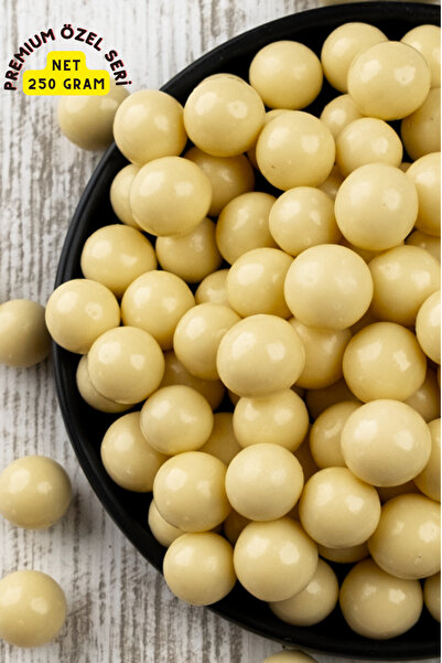 KAJUNUTS Premium Gurme Serisi Beyaz Fildişi Çikolatalı Leblebi Duble Kuruyemi...