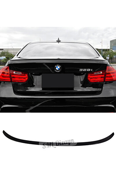 SML Dizayn BMW F30 M3 İnce Bagaj Üstü Spoiler-Spoyler 2012-2018 PLASTİK F30 M...