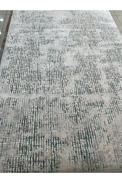 Pierre Cardin Reflections RF33A Mavi Gri Premium Kalite Halı Saçaklı Akrilik ...