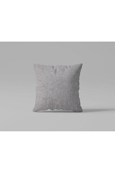 Karma Home Premium Chenille Grey - Husă de pernă cu două fețe din seria ELIF