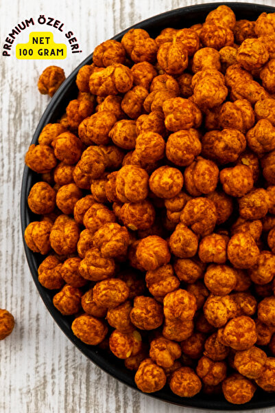 KAJUNUTS Premium Gurme Serisi Çorum Ateşi Acılı Leblebi Kuruyemiş %100 Taze Lezzetli Çerez ( Net 100gr)