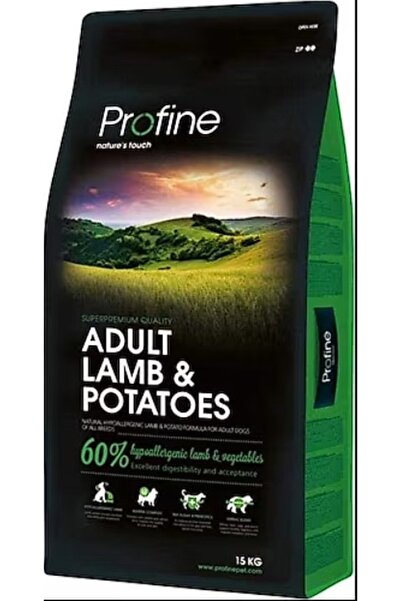 Profine ProfineKuzu Etli Ve Patatesli Hipoalerjenik Yetişkin Köpek Maması 15 Kg