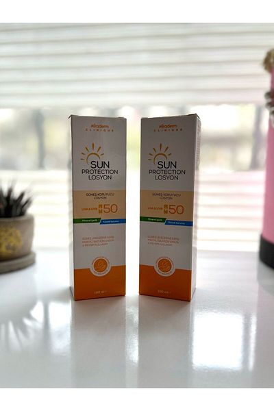 Miraderm Sun Protection SPF 50+ Sunscreen 100ml Set of 2