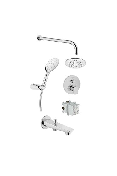 Artema Root Round A49279 Ankastre Termostatik Duş Seti Shine S