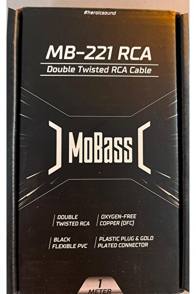 MOBASS MOBASSMB 221 1 MT RCA DEK KABLO