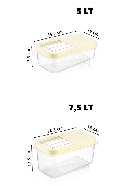 Nandy Home Kolay Kayar Kapaklı 2'li Set Multibox Tablet/deterjan Saklama Kutusu