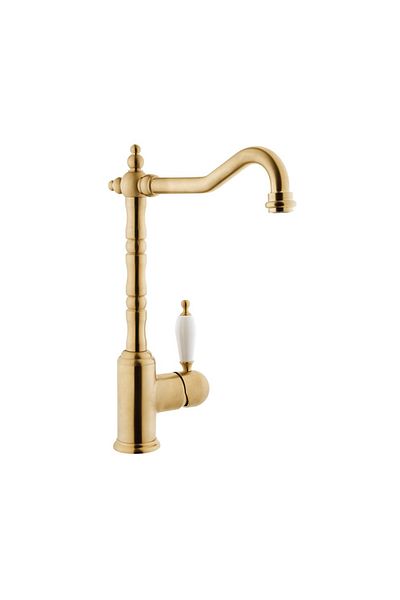 Artema Verona a 4215433   Sink Faucet, 265 mm Height, 12 Liters/Min Flow Rate, Satin Gold