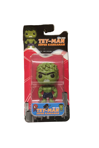 OYUNCAK STORE Mini Marvel Figür Oyuncak - POP Marvel Hulk Süper Kahraman Oyuncak