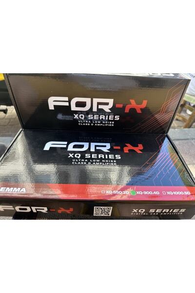 For-X Forx Xq-300.4d Full Range Anfi Amplifikatör 4x300rms