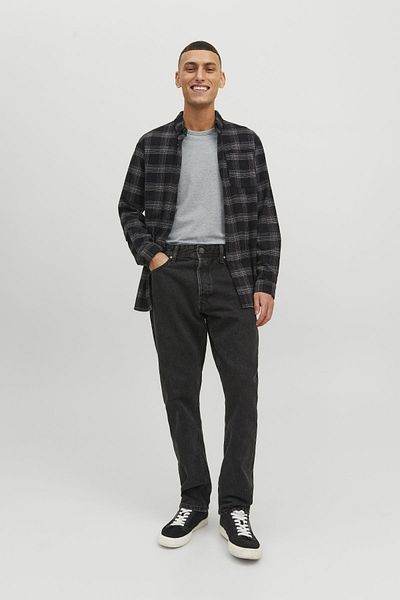 Jack & Jones Ανδρικό μπλουζάκι Jack&jones Jjebasic με λαιμόκοψη S/s Noos-12058529