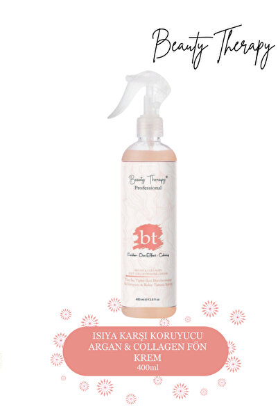 Beauty Therapy bt Professional 10 Etkili Argan & Collagen Isı Koruyucu Kolay ...