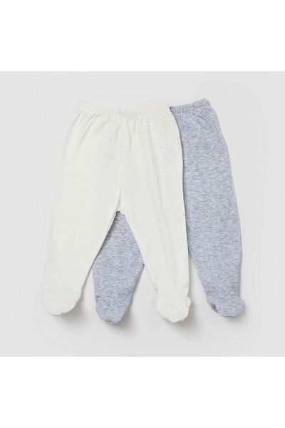 Bibaby Jacquard 2-Piece Baby Pants 57911