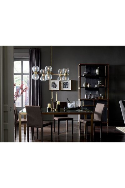 Evka Shiny Yemek Masası 6 Kişilik