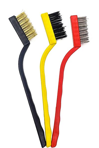 Factorial Cleaning Brush and Set 3 Pieces Bathroom Brush Set Sink Kitchen Bath Brush Cleaning Pumpkin Fiber