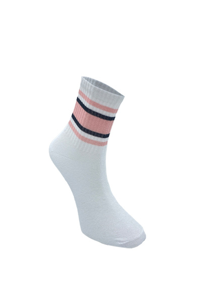 Çekmece Unisex 6'li Desenli Kolej Çorap Yeni Sezon