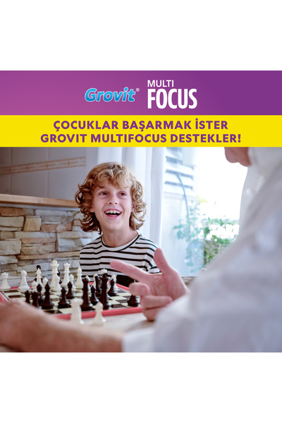 Ferr Pharma Grovit Multifocus Sitikolin, Fosfotidilserin, Fosfotidilkolin Içeren Sıvı Takviye Edici Gıda 150 Ml