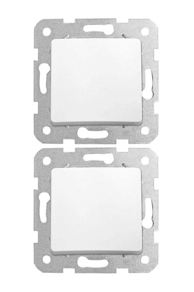VİKO Viko Linnera Switch White (Frame Included)9044001 (2 Pieces)