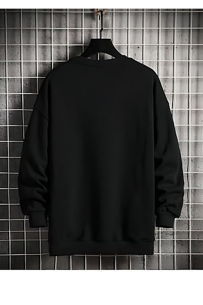 Gölge Store Portrait Chest Printed 0 Collar Sweatshirt